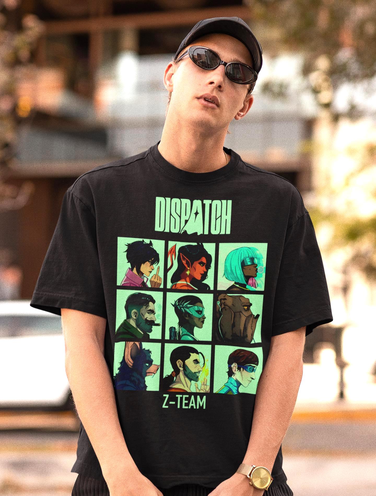 Esports Gaming Shirts - 디스패치 게임 Z-팀 셔츠 - 게이머