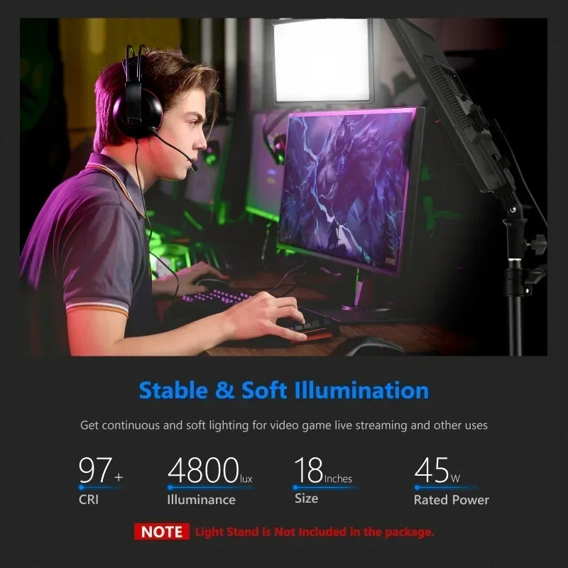 NL288 LED 비디오 조명은 2.4G 리모컨을 갖추 - Led Light Panel Stream 리뷰 및 가격