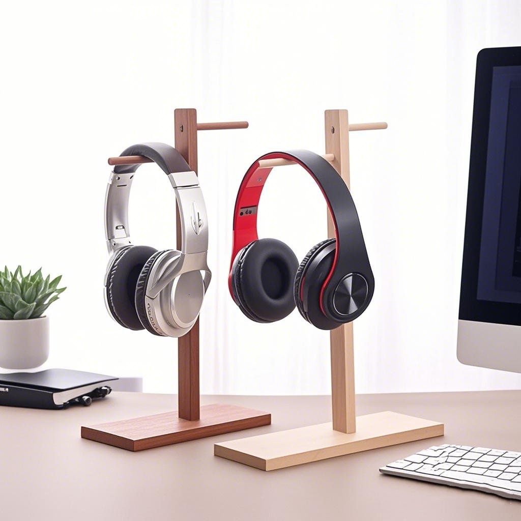 나무 헤드폰 스탠드 이어폰 디스플레이 랙 행거 브래킷  - Esports Gaming Headphones 리뷰 및 가격