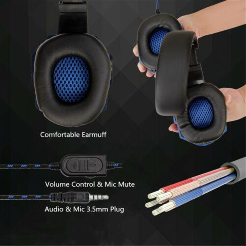 3.5mm 유선 게이밍 헤드폰 (마이크 포함) 120  - Esports Gaming Headphones 리뷰 및 가격