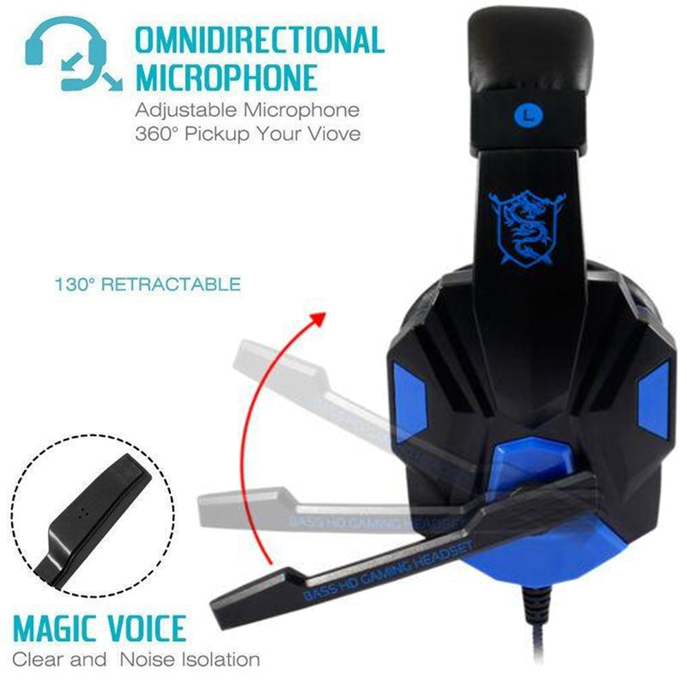 3.5mm 유선 게이밍 헤드폰 (마이크 포함) 120  - Esports Gaming Headphones 리뷰 및 가격