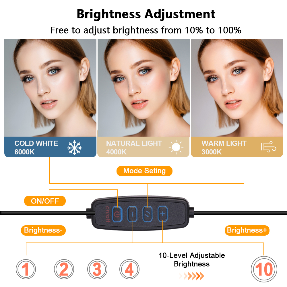 USB 5V LED 보조 조명 패널, 6인치 정사각형  - Led Light Panel Stream 리뷰 및 가격