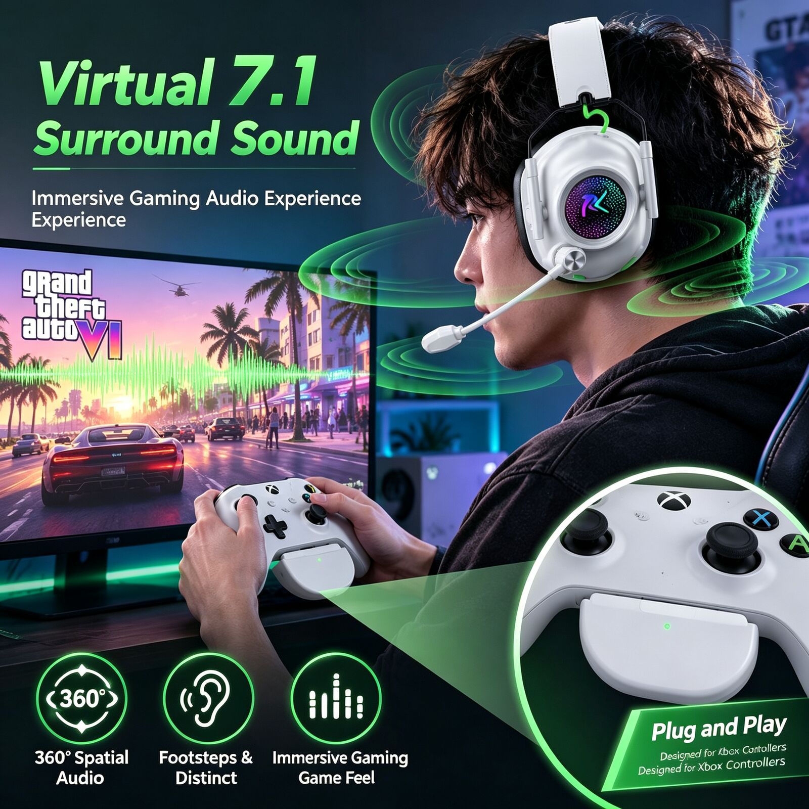 Xbox 전용 블루투스 헤드셋, 다양한 플랫폼과 호환, - Esports Gaming Platform 리뷰 및 가격