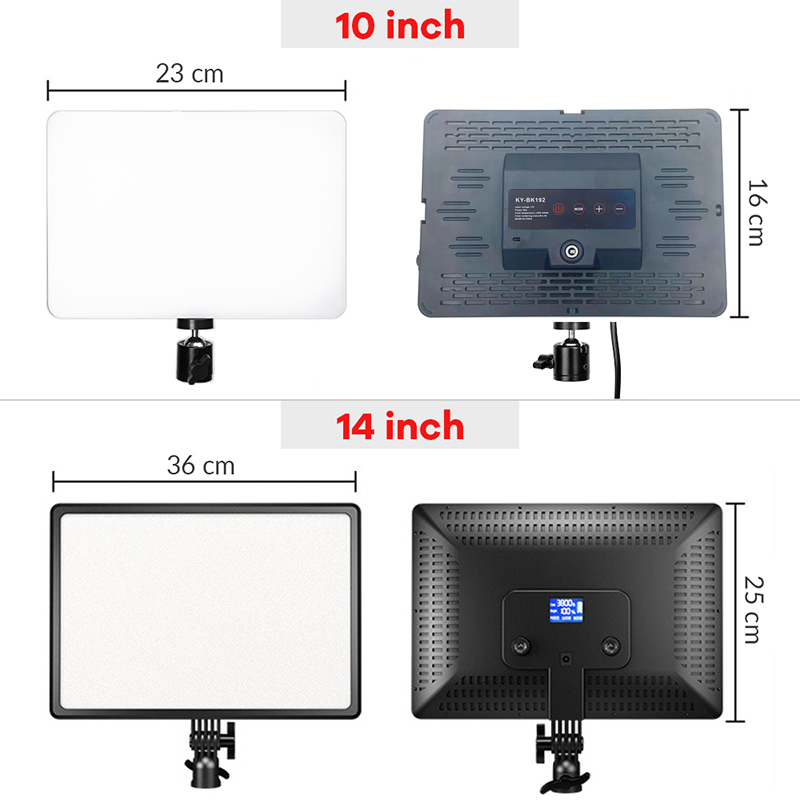 14인치 10인치 LED 비디오 라이트 패널 EU 플러 - Led Light Panel Stream 리뷰 및 가격