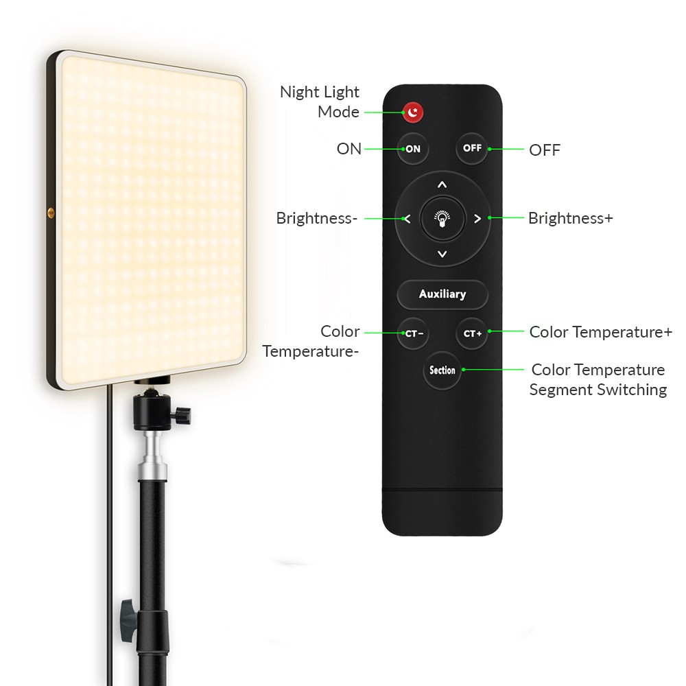 디 밍이 가능한 LED 비디오 라이트 패널 EU 플러그 - Led Light Panel Stream 리뷰 및 가격