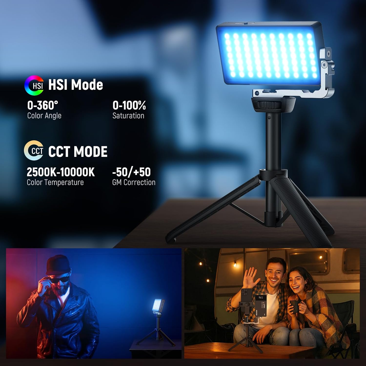NEEWER 12W RGB 비디오 라이트 온 카메라 L - Led Light Panel Stream 리뷰 및 가격
