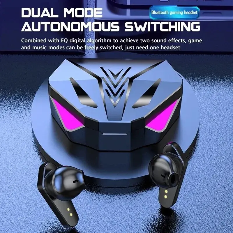 TWS 무선 Bluetooth 5.3 헤드셋 LED 디 - Esports Gaming Headphones 리뷰 및 가격