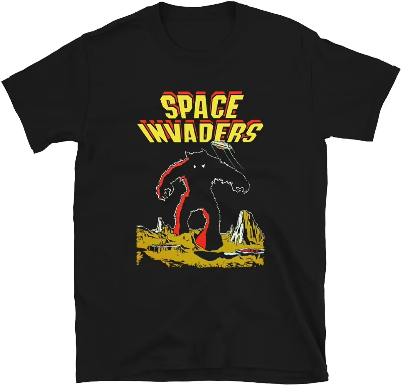 멋진 아케이드 갈라가 비디오 게임 레트로 빈티지 80년 - Esports Gaming Shirts 리뷰 및 가격