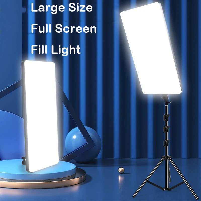 사진 촬영용 대형 LED 비디오 조명, 셀카 조광 가능 - Led Light Panel Stream 리뷰 및 가격