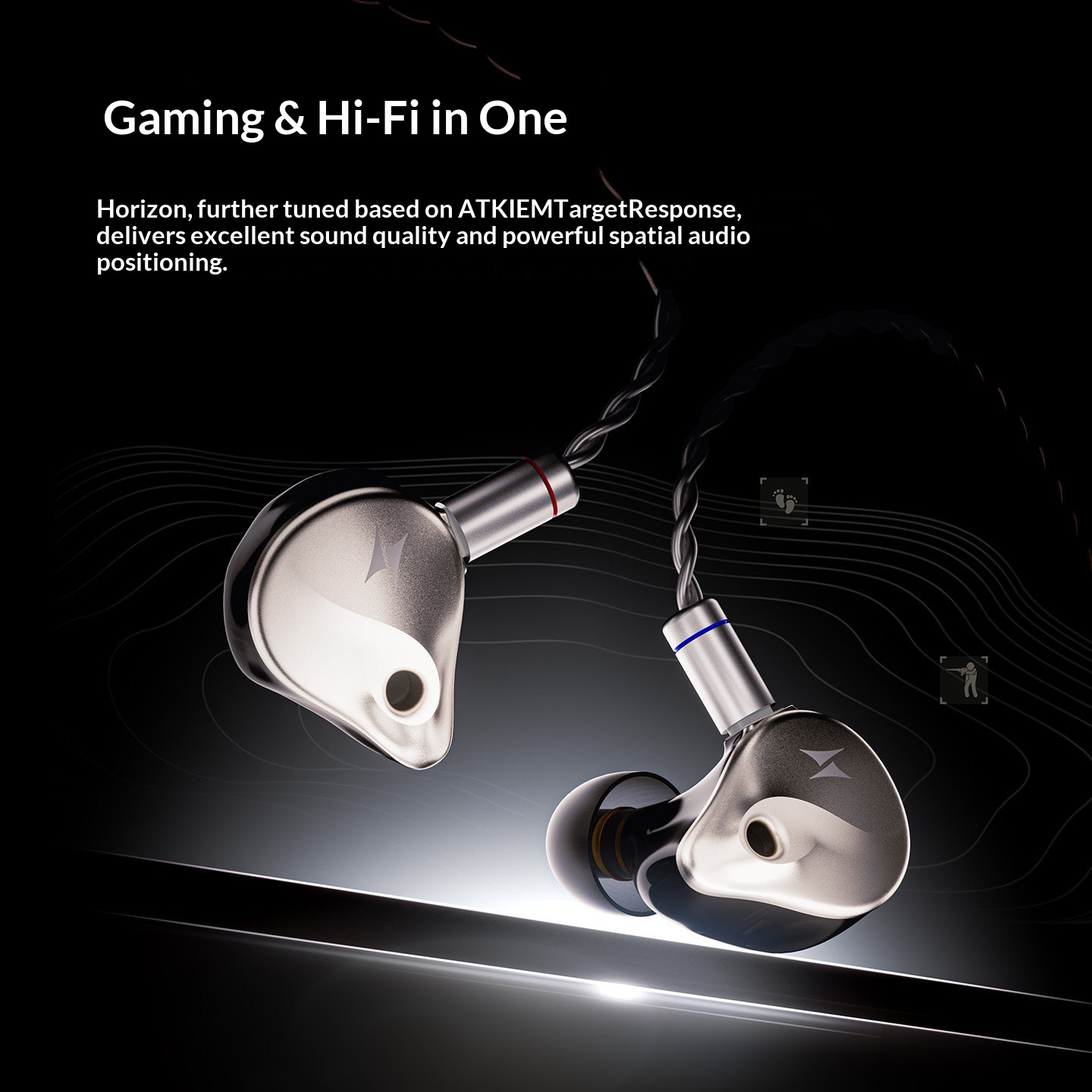 ATK Horizon 유선 인이어 게이밍 이어폰 HIF - Esports Gaming Headphones 리뷰 및 가격